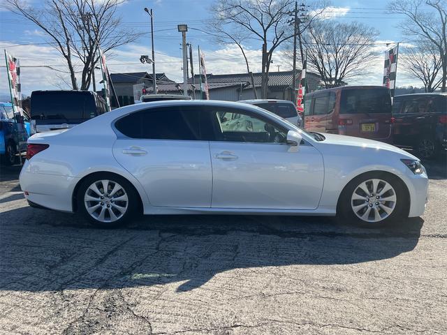 ＧＳ ＧＳ３５０　バージョンＬ　ナビ・ＴＶ・Ｂカメラ・ＥＴＣ　本革シート　シートヒーター　車高調　現状販売（5枚目）