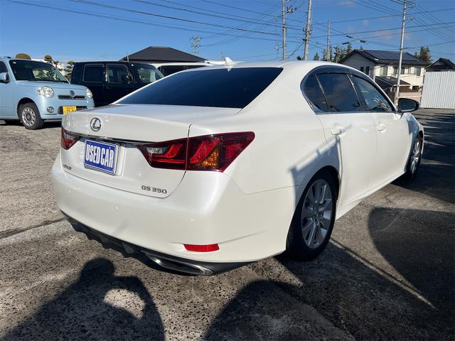 ＧＳ ＧＳ３５０　バージョンＬ　ナビ・ＴＶ・Ｂカメラ・ＥＴＣ　本革シート　シートヒーター　車高調　現状販売（7枚目）