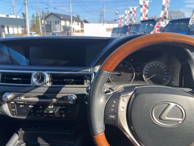 ＧＳ ＧＳ３５０　バージョンＬ　ナビ・ＴＶ・Ｂカメラ・ＥＴＣ　本革シート　シートヒーター　車高調　現状販売（12枚目）