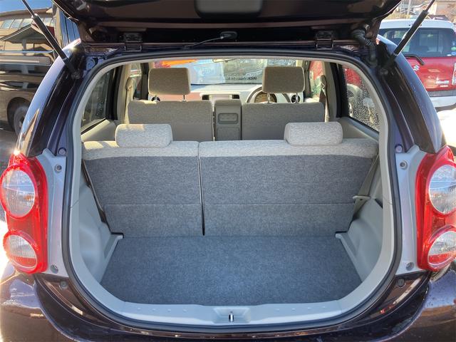 パッソ X ユルリ 4WD ETC バックカメラ ナビ TV スマートキー 電動格納ミラー CVT 盗難防止システム 衝突安全ボディ ベンチシート ABS CD エアコン パワーステアリング パワーウィンドウ(19枚目)