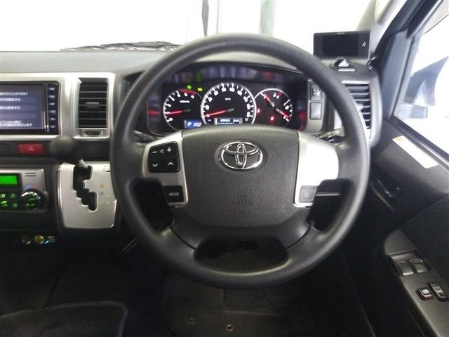 ハイエースバン ロングスーパーGL 4WD 寒冷地 衝突被害軽減システム ディーゼル メモリーナビ バックカメラ フルセグ アルミホイール スマートキー ETC 盗難防止装置 キーレス 横滑り防止機能 ワンオーナー(10枚目)