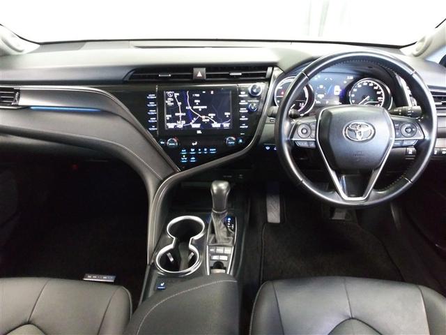 カムリ WSレザーパッケージ 寒冷地 衝突被害軽減システム メモリーナビ バックカメラ フルセグ 革シート LEDヘッドランプ フルエアロ アルミホイール スマートキー オートクルーズコントロール ETC 盗難防止装置 電動シート(9枚目)