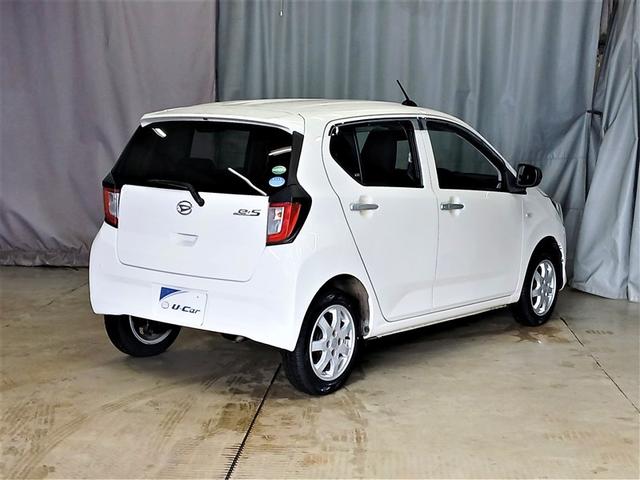 ミライース Ｘ　ＳＡＩＩＩ　４ＷＤ　寒冷地　衝突被害軽減システム　ＬＥＤヘッドランプ　アルミホイール　アイドリングストップ　ＥＴＣ　盗難防止装置　キーレス　横滑り防止機能（3枚目）