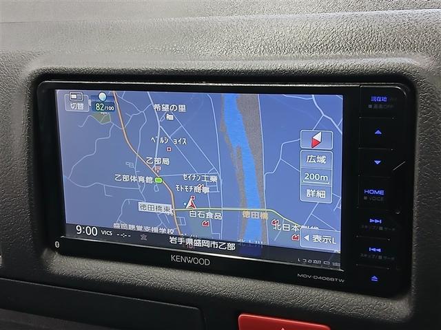 ハイエースバン ＤＸ　４ＷＤ　寒冷地　ディーゼル　メモリーナビ　バックカメラ　ワンセグ　ＥＴＣ　盗難防止装置　キーレス　横滑り防止機能　３列シート　ベンチシート　乗車定員９人（7枚目）