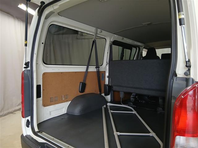ハイエースバン ＤＸ　４ＷＤ　寒冷地　ディーゼル　メモリーナビ　バックカメラ　ワンセグ　ＥＴＣ　盗難防止装置　キーレス　横滑り防止機能　３列シート　ベンチシート　乗車定員９人（34枚目）