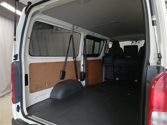 ハイエースバン ＤＸ　４ＷＤ　寒冷地　ディーゼル　メモリーナビ　バックカメラ　ワンセグ　ＥＴＣ　盗難防止装置　キーレス　横滑り防止機能　３列シート　ベンチシート　乗車定員９人（36枚目）
