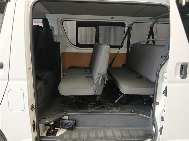 ハイエースバン DX 4WD 寒冷地 ディーゼル メモリーナビ バックカメラ ワンセグ ETC 盗難防止装置 キーレス 横滑り防止機能 3列シート ベンチシート 乗車定員9人(29枚目)