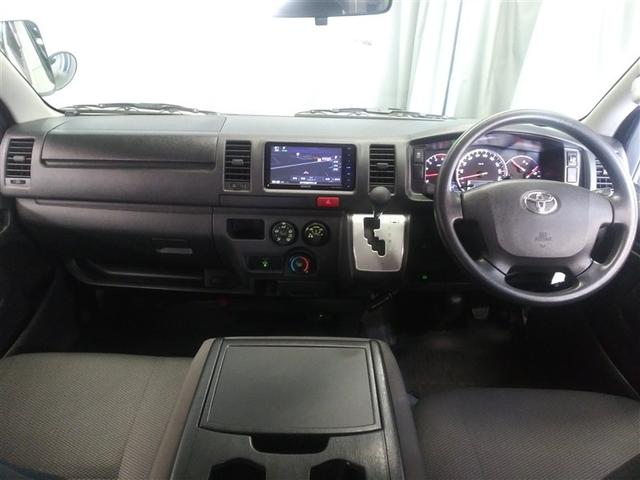 ハイエースバン DX 4WD 寒冷地 ディーゼル メモリーナビ バックカメラ ワンセグ ETC 盗難防止装置 キーレス 横滑り防止機能 3列シート ベンチシート 乗車定員9人(9枚目)