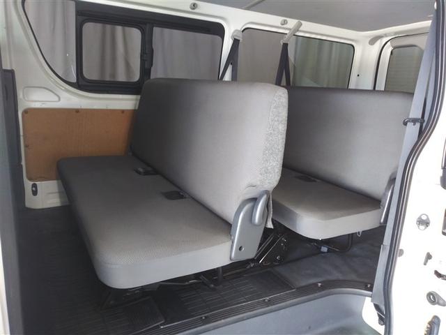 ハイエースバン DX 4WD 寒冷地 ディーゼル メモリーナビ バックカメラ ワンセグ ETC 盗難防止装置 キーレス 横滑り防止機能 3列シート ベンチシート 乗車定員9人(28枚目)