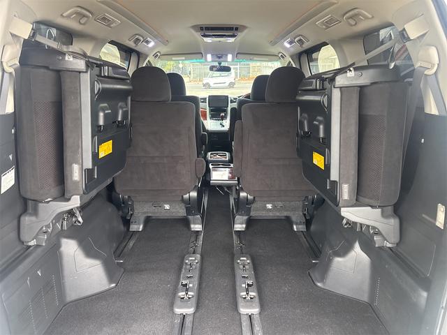 ヴェルファイア 2.4Z プラチナセレクションII 4WD 禁煙車 バックカメラ ナビ TV クリアランスソナー 両側電動スライドドア HID 電動リアゲート スマートキー 電動格納ミラー 後席モニター 3列シート オットマン CVT アルミホイール(22枚目)