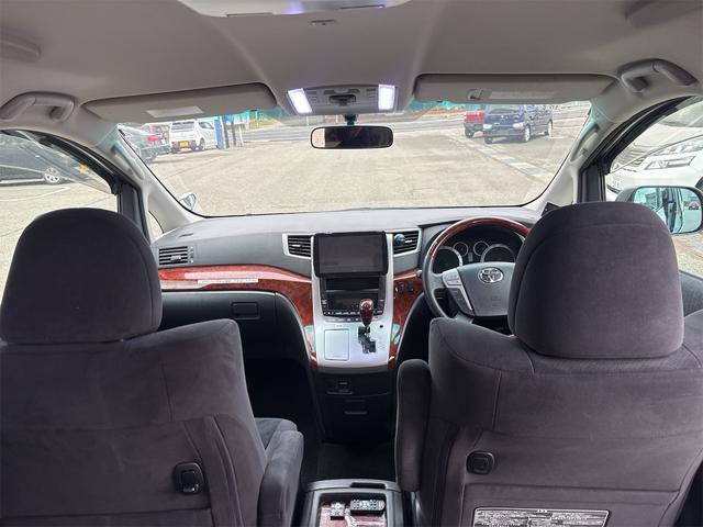 ヴェルファイア 2.4Z プラチナセレクションII 4WD 禁煙車 バックカメラ ナビ TV クリアランスソナー 両側電動スライドドア HID 電動リアゲート スマートキー 電動格納ミラー 後席モニター 3列シート オットマン CVT アルミホイール(25枚目)