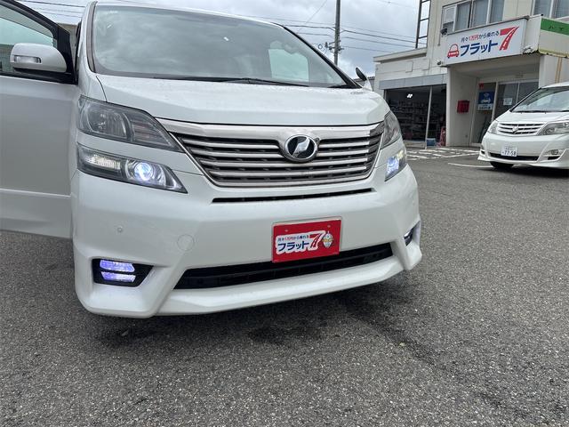 ヴェルファイア 2.4Z プラチナセレクションII 4WD 禁煙車 バックカメラ ナビ TV クリアランスソナー 両側電動スライドドア HID 電動リアゲート スマートキー 電動格納ミラー 後席モニター 3列シート オットマン CVT アルミホイール(46枚目)