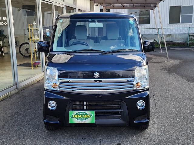 エブリイワゴン PZターボ 4WD ETC バックカメラ 両側スライド・片側電動 ナビ TV キーレスエントリー 電動格納ミラー シートヒーター AT 盗難防止システム ABS CD DVD再生 USB Bluetooth(3枚目)