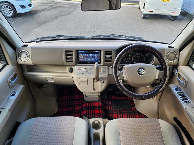 エブリイワゴン PZターボ 4WD ETC バックカメラ 両側スライド・片側電動 ナビ TV キーレスエントリー 電動格納ミラー シートヒーター AT 盗難防止システム ABS CD DVD再生 USB Bluetooth(11枚目)