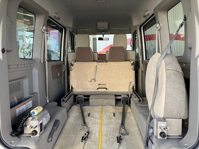 荷台の様子です。