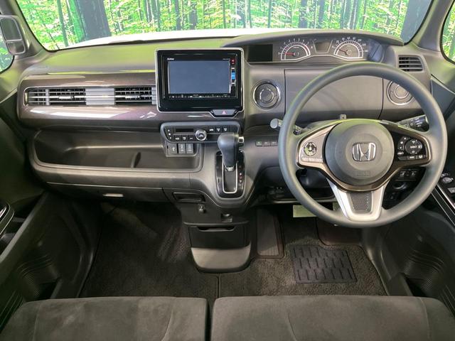 N-BOXカスタム G・Lホンダセンシング 両側電動スライド 純正ナビ バックカメラ ホンダセンシング レーダークルーズ 禁煙車 コーナーセンサー レーンキープ LEDヘッド ETC オートハイビーム 車線逸脱警報 誤発進抑制機能 オートライト(2枚目)