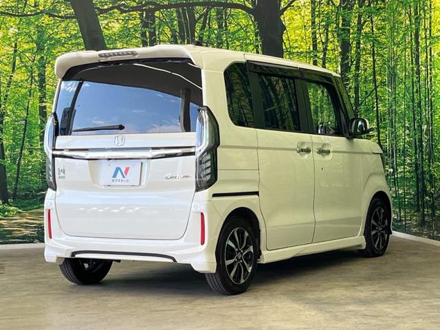 N-BOXカスタム G・Lホンダセンシング 両側電動スライド 純正ナビ バックカメラ ホンダセンシング レーダークルーズ 禁煙車 コーナーセンサー レーンキープ LEDヘッド ETC オートハイビーム 車線逸脱警報 誤発進抑制機能 オートライト(17枚目)