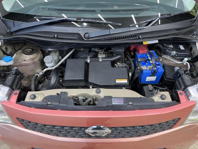 モコ Ｘ　純正ナビ　バックカメラ　禁煙車　オートエアコン　Ｂｌｕｅｔｏｏｔｈ　ＣＤ　ＤＶＤ再生　ベンチシート　純正１４インチアルミホイール　電動格納ミラー（18枚目）