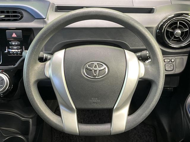 アクア S 純正ナビ 禁煙車 ドラレコ LEDヘッド ETC オートライト オートエアコン Bluetooth CD DVD再生 地デジ LEDフォグ 純正ホイール(11枚目)