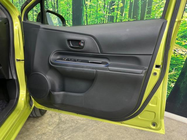 アクア S 純正ナビ 禁煙車 ドラレコ LEDヘッド ETC オートライト オートエアコン Bluetooth CD DVD再生 地デジ LEDフォグ 純正ホイール(51枚目)