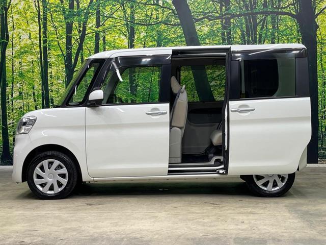 タント Ｌ　ＳＡＩＩ　スマートアシスト２　禁煙車　レーンキープ　車線逸脱警報　誤発進抑制機能　先行車発進お知らせ機能　ＣＤ再生　アイドリングストップ　電動格納ミラー　ヘッドライトレベライザー　ドアバイザー（33枚目）