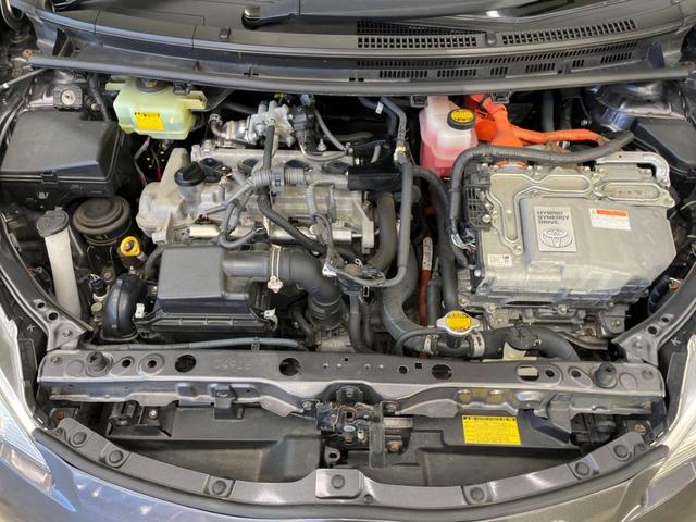 アクア S SDナビ 禁煙車 スマートキー ETC オートライト オートエアコン CD DVD再生 フルセグ ステアリングスイッチ シートリフター プライバシーガラス ドアバイザー ヘッドライトレベライザー(18枚目)