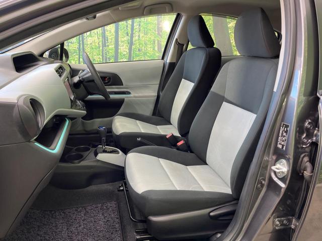 アクア S SDナビ 禁煙車 スマートキー ETC オートライト オートエアコン CD DVD再生 フルセグ ステアリングスイッチ シートリフター プライバシーガラス ドアバイザー ヘッドライトレベライザー(37枚目)