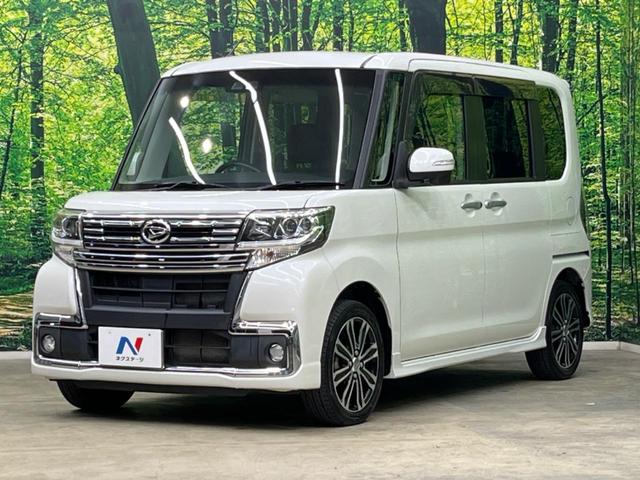 タント カスタムＲＳ　トップエディションＳＡＩＩＩ　ターボ　両側電動スライド　純正ナビ　バックカメラ　スマートアシスト３　禁煙車　ハーフレザーシート　シートヒーター　コーナーセンサー　レーンキープ　スマートキー　ＬＥＤヘッド　ＥＴＣ　車線逸脱警報（33枚目）