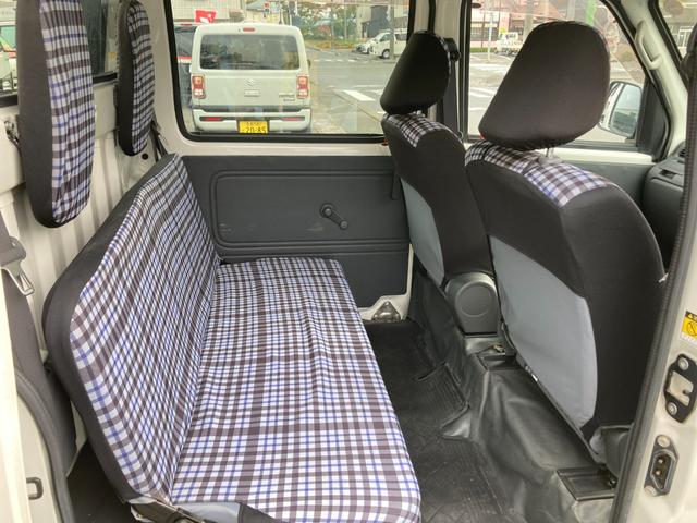 ハイゼットカーゴ デッキバンＧ　４ＷＤ　５速マニュアル　両側スライドドア　前方ドラレコ　ポータブルナビ　荷台マッド　社外アルミ　ＣＤデッキ　シートカバー　車検Ｒ９年１月　パワステ　エアコン　パワーウィンドウ　１７３７１５ｋｍ　軽バン（38枚目）