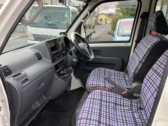 ハイゼットカーゴ デッキバンＧ　４ＷＤ　５速マニュアル　両側スライドドア　前方ドラレコ　ポータブルナビ　荷台マッド　社外アルミ　ＣＤデッキ　シートカバー　車検Ｒ９年１月　パワステ　エアコン　パワーウィンドウ　１７３７１５ｋｍ　軽バン（44枚目）
