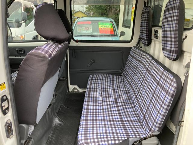 ハイゼットカーゴ デッキバンＧ　４ＷＤ　５速マニュアル　両側スライドドア　前方ドラレコ　ポータブルナビ　荷台マッド　社外アルミ　ＣＤデッキ　シートカバー　車検Ｒ９年１月　パワステ　エアコン　パワーウィンドウ　１７３７１５ｋｍ　軽バン（50枚目）