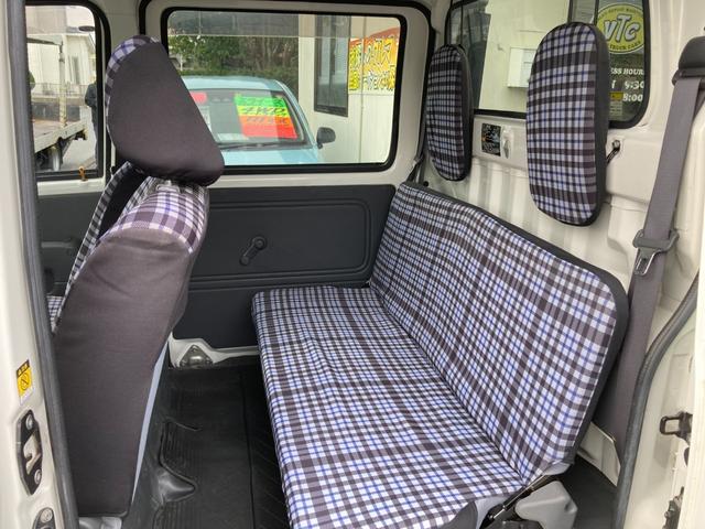 ハイゼットカーゴ デッキバンＧ　４ＷＤ　５速マニュアル　両側スライドドア　前方ドラレコ　ポータブルナビ　荷台マッド　社外アルミ　ＣＤデッキ　シートカバー　車検Ｒ９年１月　パワステ　エアコン　パワーウィンドウ　１７３７１５ｋｍ　軽バン（51枚目）