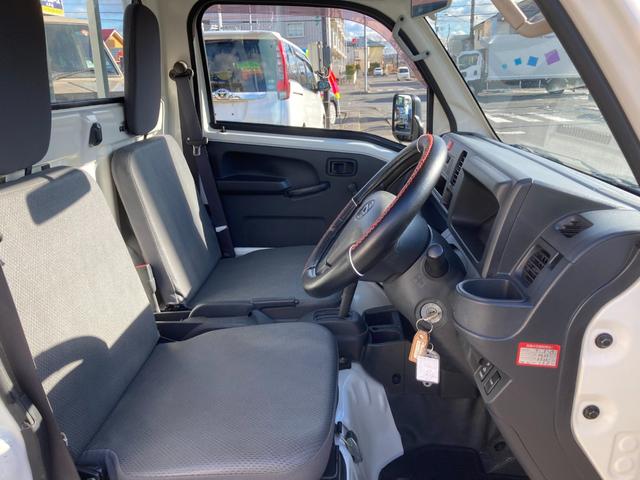 ハイゼットトラック ローダンプ 電動式 三方開 4WD フロアオートマチック LEDヘッドライト ゲートプロテクター ラジオデッキ パワステ 運転席・助手席エアバック タイヤサイズ145R12-6PR 軽トラ 39295km(25枚目)