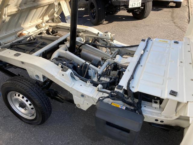 ハイゼットトラック ローダンプ 電動式 三方開 4WD フロアオートマチック LEDヘッドライト ゲートプロテクター ラジオデッキ パワステ 運転席・助手席エアバック タイヤサイズ145R12-6PR 軽トラ 39295km(49枚目)