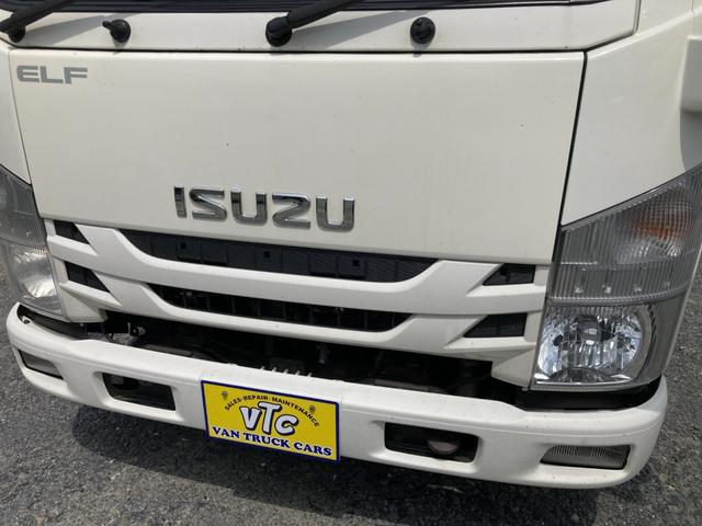 エルフトラック 　パネルバン　４ＷＤ　５速マニュアル　バックモニター　ドラレコ　キタムラカラーアルミバン　観音開　両側サイドドア　ラッシングレール２段　荷台内寸４４８０×１７７０×１８７０　後輪ダブル　４７５７６４ｋｍ（5枚目）