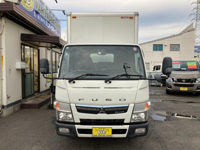 キャンター 　パブコパネルバン　新明和パワーゲート　４ＷＤ　ＡＴ　ディーゼルターボ　荷台内寸４３００・１７６０・２０７０　アルミ縞鋼板　ラッシングレール２段　バックモニター　フォグ　左電格ミラー　３７４６４７ｋｍ（2枚目）