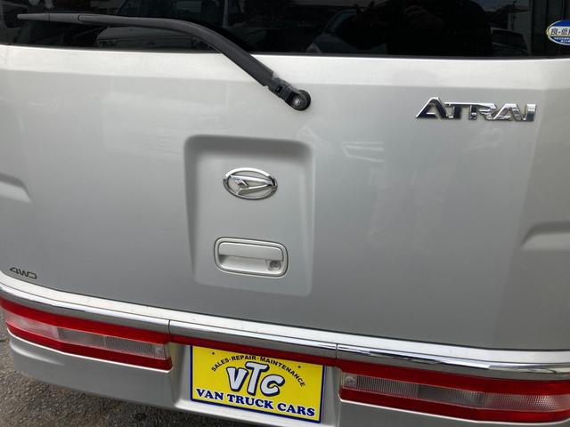 アトレーワゴン カスタムターボＲＳ　４ＷＤ　オートマチック　両側スライドドア　ターボ　ＨＩＤヘッドライト　ＬＥＤフォグ　キーレスエントリー　電動格納ミラー　パワーウィンドウ　社外１３インチアルミ　サイドシル穴有り　１２８８０１ｋｍ（16枚目）