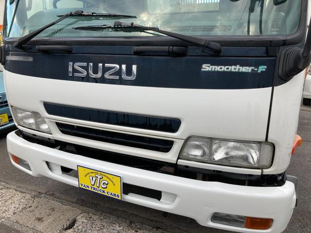 フォワード 強化ダンプ 6速マニュアル 2ペダル 5.2ディーゼル 新明和DRF4 電動コボレーン 3.7t積 FRR90C3S タイヤサイズ225/80R17.5 タイヤチェーン1ペア有り ラジオデッキ HSA 4tダンプ(7枚目)