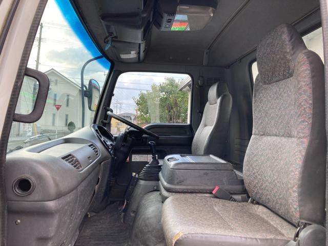 フォワード 強化ダンプ 6速マニュアル 2ペダル 5.2ディーゼル 新明和DRF4 電動コボレーン 3.7t積 FRR90C3S タイヤサイズ225/80R17.5 タイヤチェーン1ペア有り ラジオデッキ HSA 4tダンプ(44枚目)