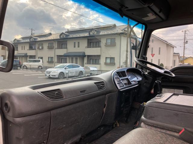 フォワード 強化ダンプ 6速マニュアル 2ペダル 5.2ディーゼル 新明和DRF4 電動コボレーン 3.7t積 FRR90C3S タイヤサイズ225/80R17.5 タイヤチェーン1ペア有り ラジオデッキ HSA 4tダンプ(45枚目)