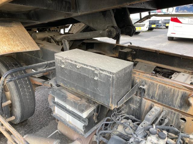 フォワード 強化ダンプ 6速マニュアル 2ペダル 5.2ディーゼル 新明和DRF4 電動コボレーン 3.7t積 FRR90C3S タイヤサイズ225/80R17.5 タイヤチェーン1ペア有り ラジオデッキ HSA 4tダンプ(59枚目)