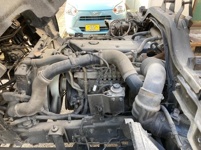 フォワード 強化ダンプ 6速マニュアル 2ペダル 5.2ディーゼル 新明和DRF4 電動コボレーン 3.7t積 FRR90C3S タイヤサイズ225/80R17.5 タイヤチェーン1ペア有り ラジオデッキ HSA 4tダンプ(69枚目)