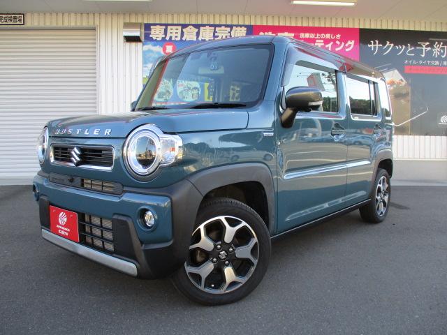 ハスラー ハイブリッドＸターボ　４ＷＤ　純正ナビ＆ＴＶ　全方位カメラ　ＥＴＣ　ＬＥＤヘッドランプ　スズキセーフティサポート　純正１５インチアルミ　前席シートヒーター（7枚目）