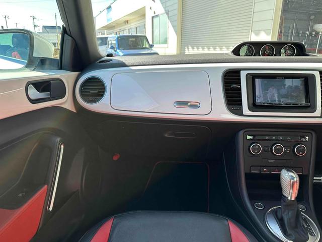 ザ・ビートル ターボ　クールスターｐｋｇ　Ａｌｐｉｌ　９１１ルック前後バンパー　マフラー　ＷＯＲＫ１９ＡＷ　車高調　内装張替え　カーボンコンビステアリング　シフトノブ　　プッシュスタート　カロッツェリアナビＴＶ　ＥＴＣ（30枚目）