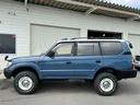 ランドクルーザープラド ＴＸリミテッド　４ＷＤ　ディーゼルターボ　丸目ナロー仕様　アルルブルー　ＤＥＡＮ１６ＡＷ　サンルーフ　社外ナビＴＶ　クラシックコンプリート（8枚目）