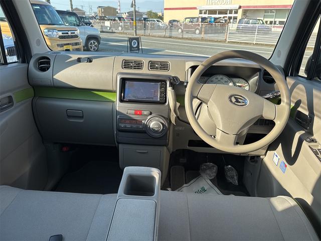 ムーヴコンテ Ｘ　４ＷＤ　ナビ　ＴＶ　スマートキー　アイドリングストップ　ベンチシート　ＣＶＴ　盗難防止システム　ＡＢＳ　ＣＤ　ＵＳＢ　アルミホイール　衝突安全ボディ　エアコン　パワーステアリング　パワーウィンドウ（6枚目）