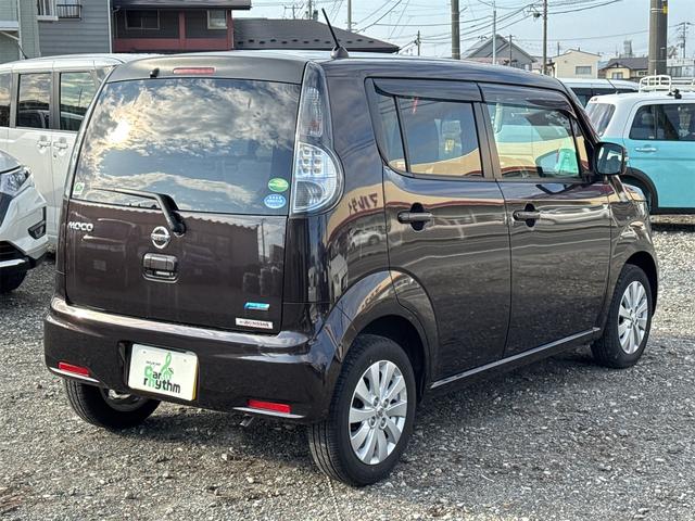 モコ ドルチェＸ　ＦＯＵＲ　４ＷＤ　バックカメラ　ナビ　ＴＶ　オートライト　ＨＩＤ　スマートキー　アイドリングストップ　電動格納ミラー　シートヒーター　ベンチシート　ＣＶＴ　盗難防止システム　ＡＢＳ　ＣＤ　ＵＳＢ　アルミホイール（19枚目）