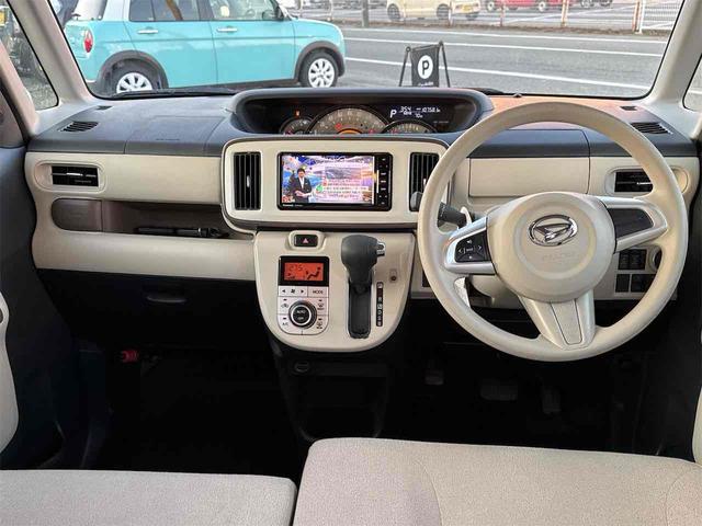 ムーヴキャンバス Gメイクアップリミテッド SAIII 4WD バックカメラ 両側電動スライドドア ナビ TV クリアランスソナー 衝突被害軽減システム オートマチックハイビーム オートライト スマートキー アイドリングストップ 電動格納ミラー(7枚目)