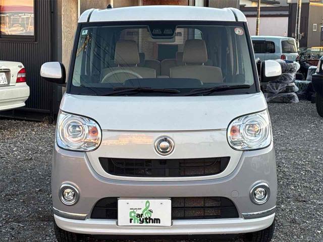 ムーヴキャンバス Gメイクアップリミテッド SAIII 4WD バックカメラ 両側電動スライドドア ナビ TV クリアランスソナー 衝突被害軽減システム オートマチックハイビーム オートライト スマートキー アイドリングストップ 電動格納ミラー(18枚目)