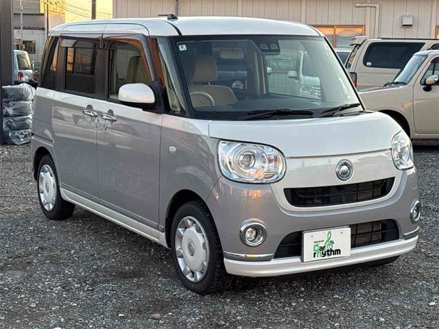 ムーヴキャンバス Gメイクアップリミテッド SAIII 4WD バックカメラ 両側電動スライドドア ナビ TV クリアランスソナー 衝突被害軽減システム オートマチックハイビーム オートライト スマートキー アイドリングストップ 電動格納ミラー(19枚目)